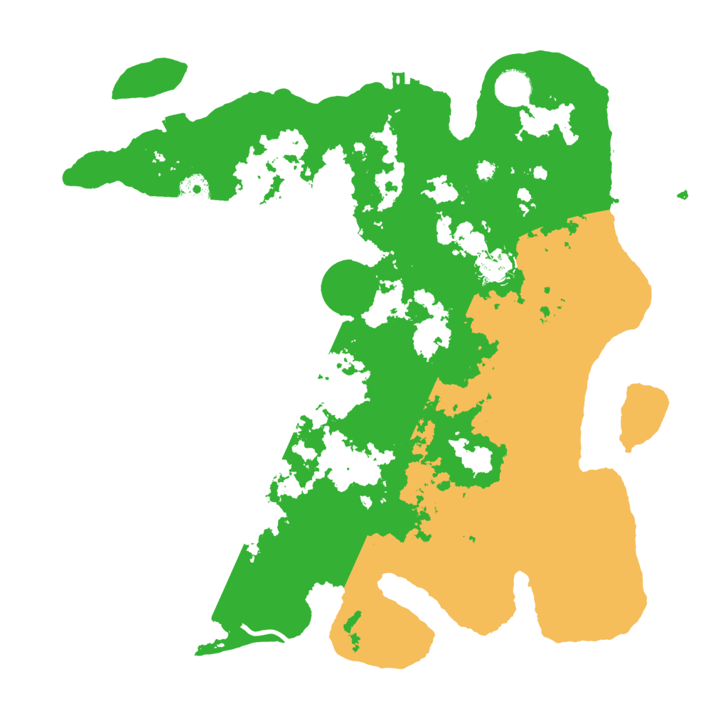 Biome Rust Map: Procedural Map, Size: 3500, Seed: 275008840