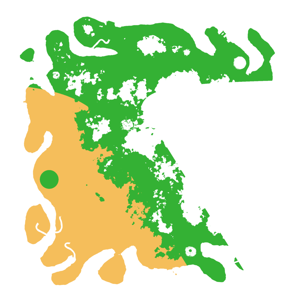 Biome Rust Map: Procedural Map, Size: 4300, Seed: 5159474