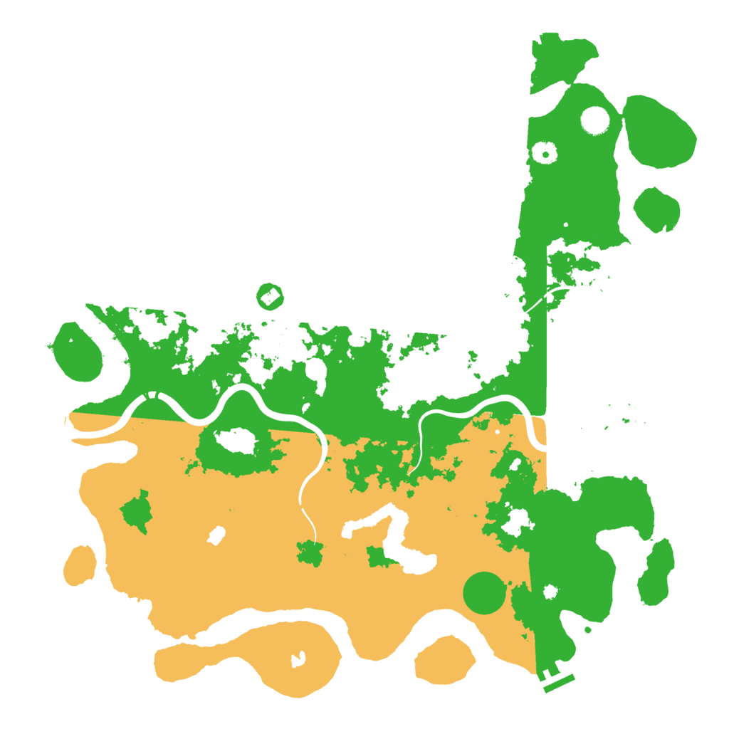 Biome Rust Map: Procedural Map, Size: 4500, Seed: 911397220