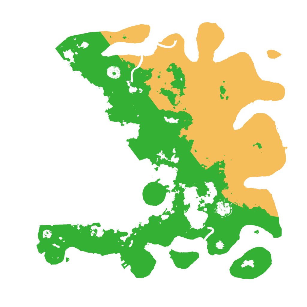 Biome Rust Map: Procedural Map, Size: 3500, Seed: 1988988046