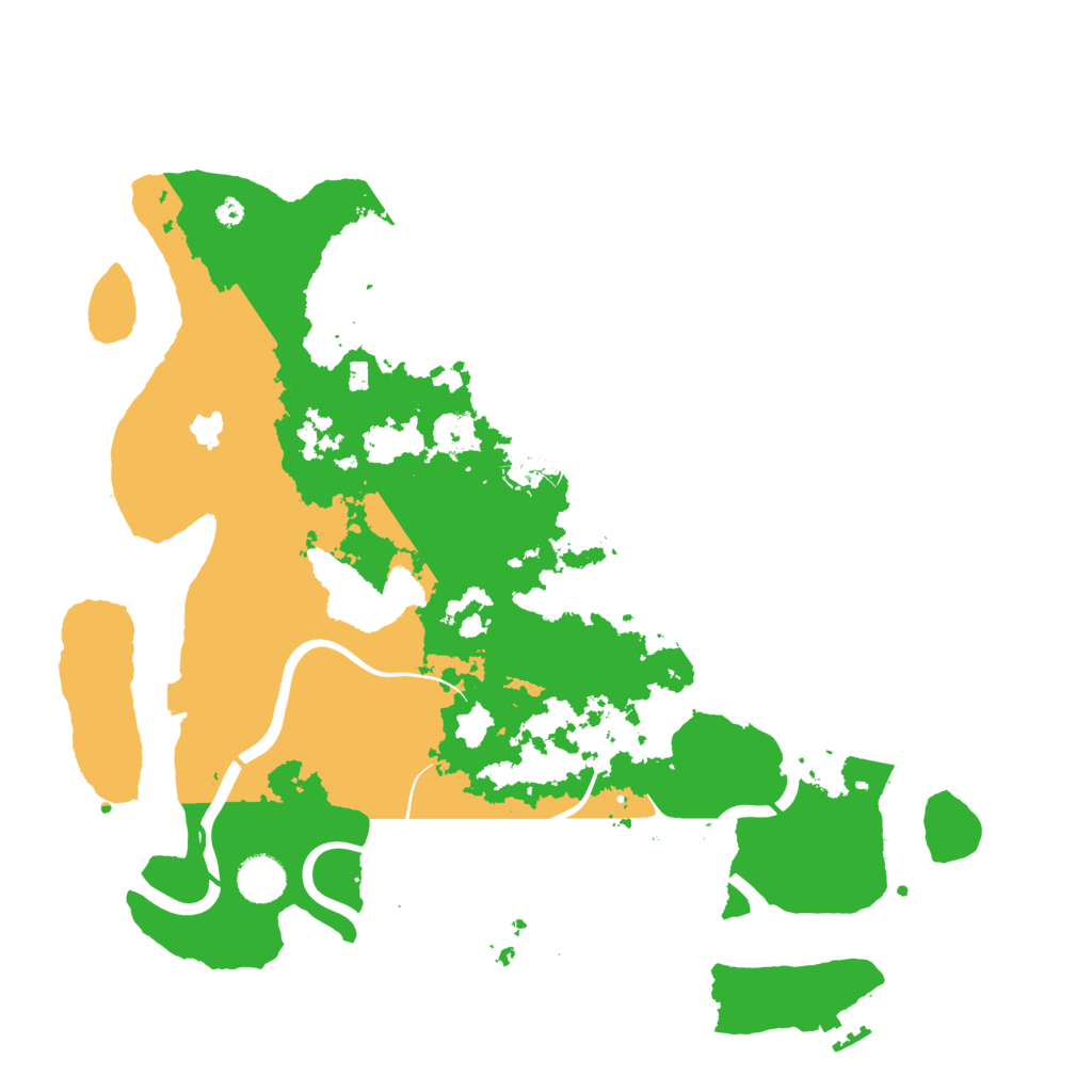 Biome Rust Map: Procedural Map, Size: 4000, Seed: 29932249