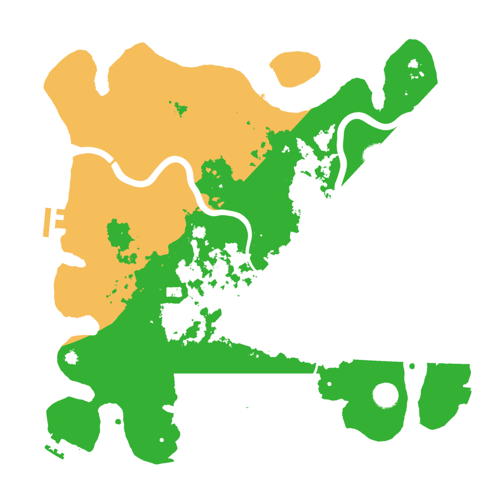 Biome Rust Map: Procedural Map, Size: 3450, Seed: 43786365
