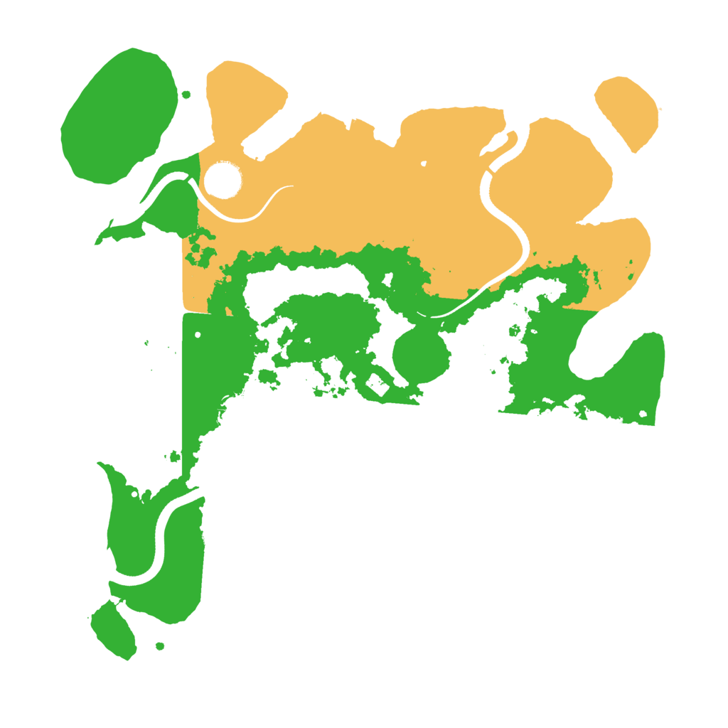 Biome Rust Map: Procedural Map, Size: 3500, Seed: 1785059320