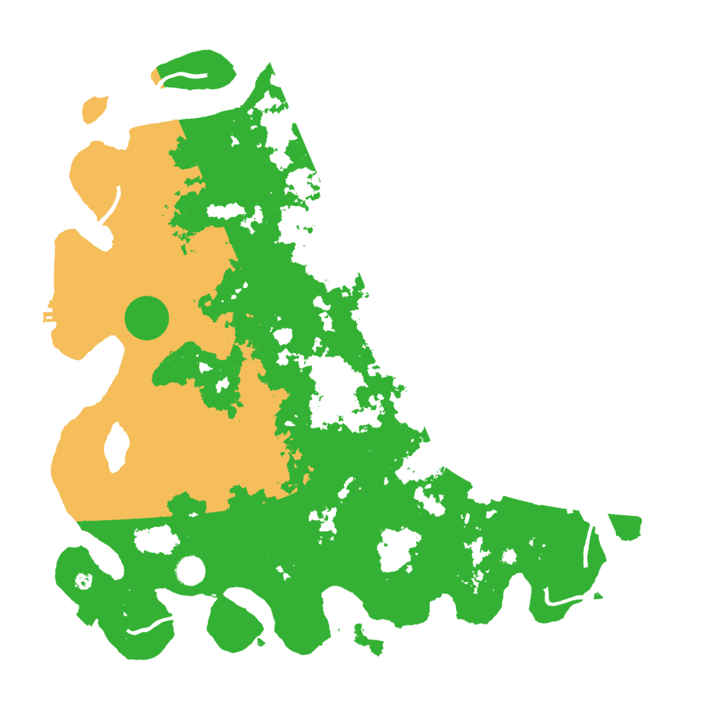 Biome Rust Map: Procedural Map, Size: 4250, Seed: 71788833