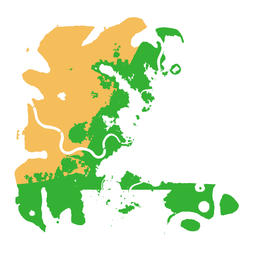 Biome Rust Map: Procedural Map, Size: 4000, Seed: 3698120