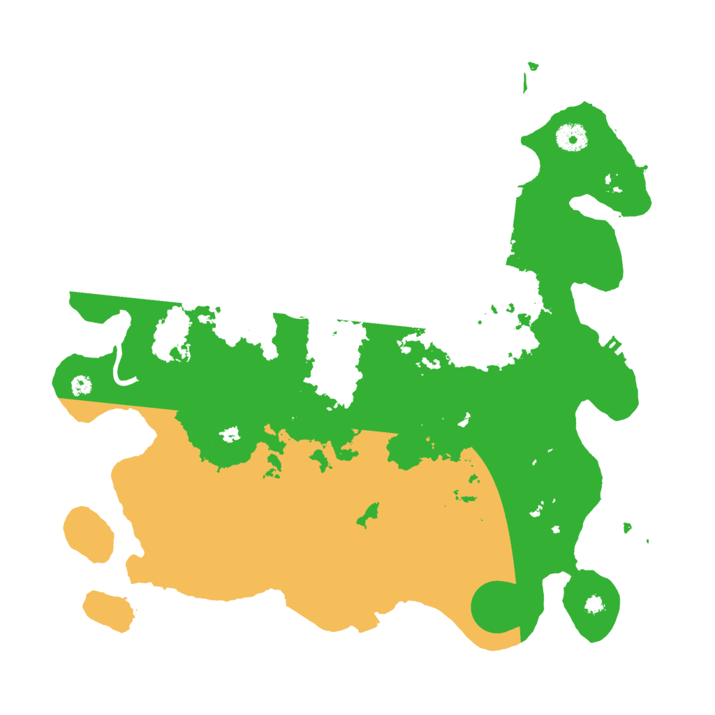 Biome Rust Map: Procedural Map, Size: 3600, Seed: 68934214
