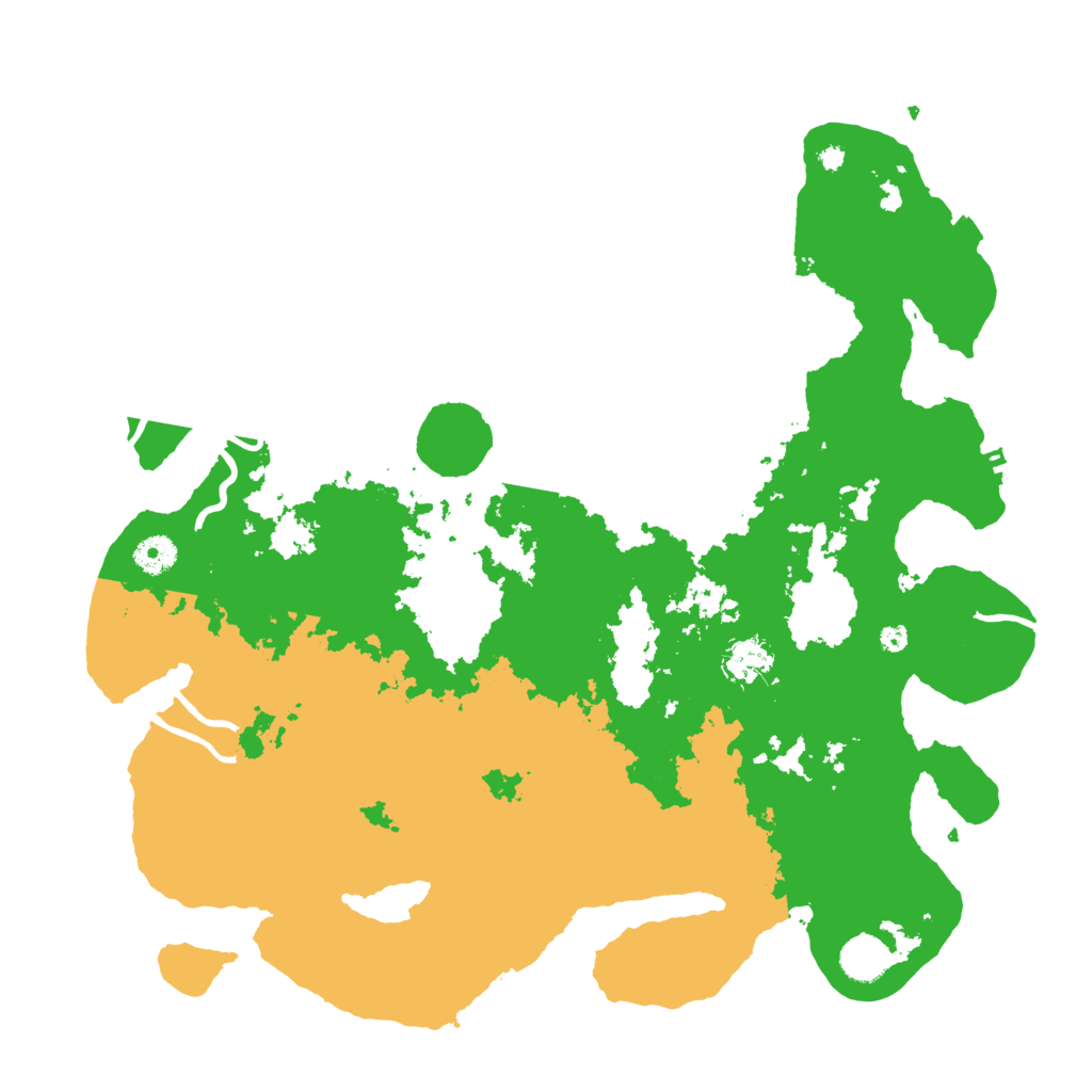 Biome Rust Map: Procedural Map, Size: 4100, Seed: 46830312