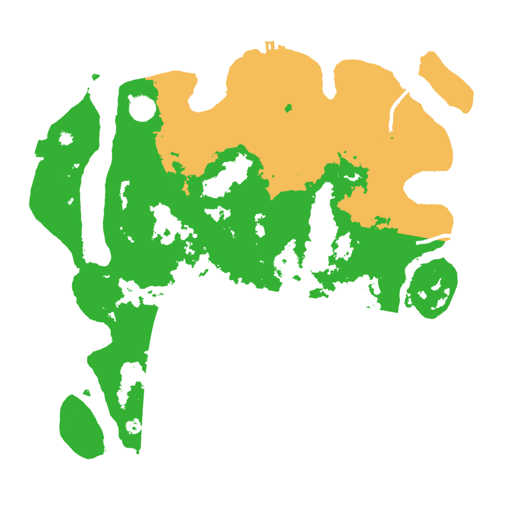 Biome Rust Map: Procedural Map, Size: 3550, Seed: 75249035