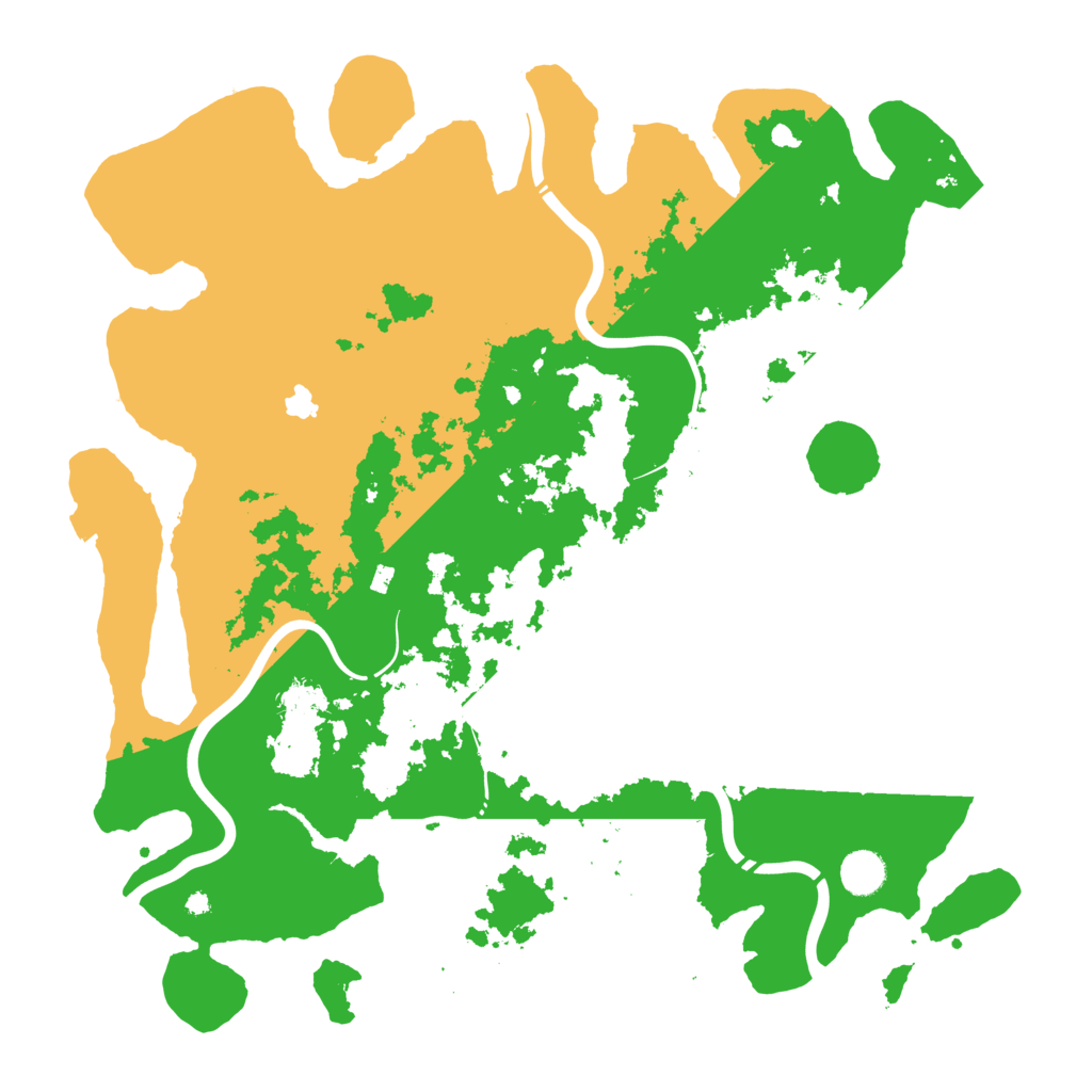 Biome Rust Map: Procedural Map, Size: 4250, Seed: 946828581