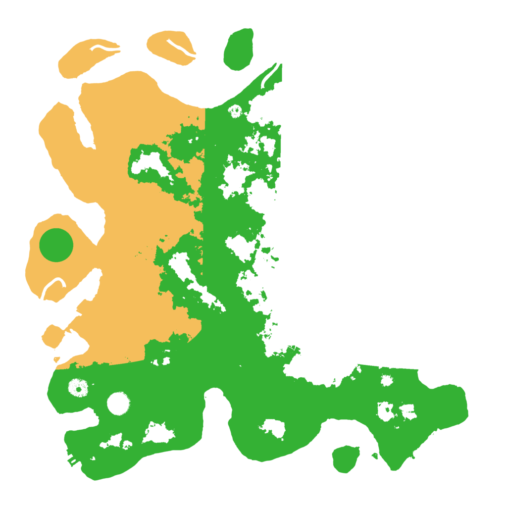 Biome Rust Map: Procedural Map, Size: 3950, Seed: 3138736