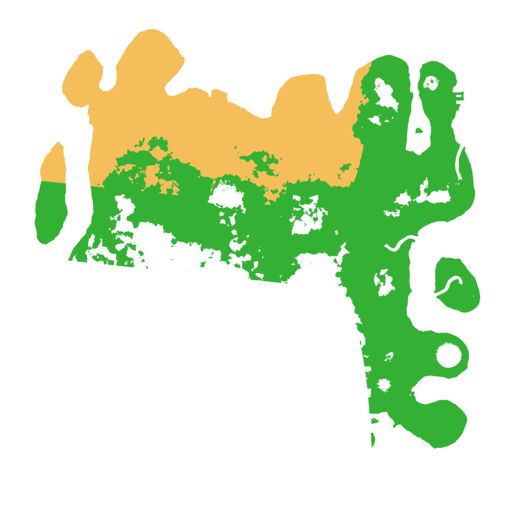 Biome Rust Map: Procedural Map, Size: 3650, Seed: 18053591