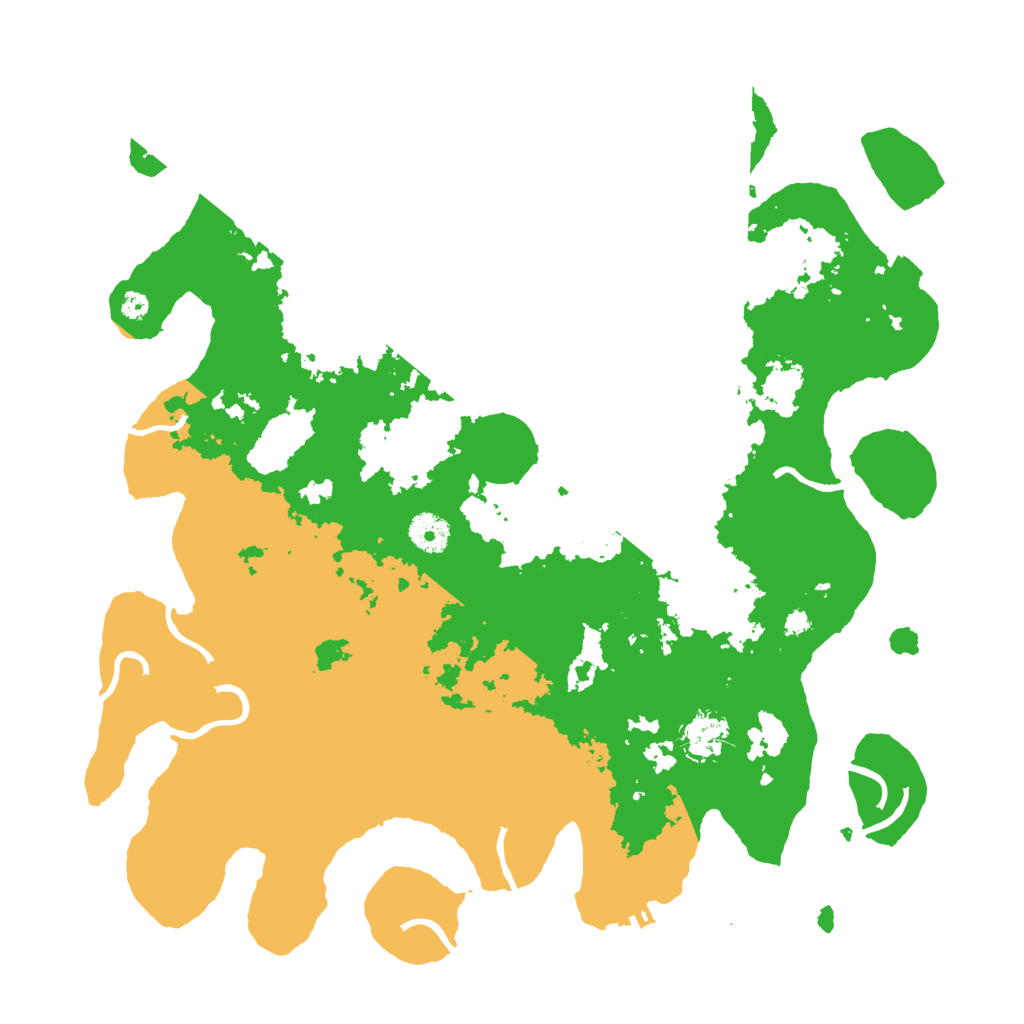 Biome Rust Map: Procedural Map, Size: 3850, Seed: 95282155