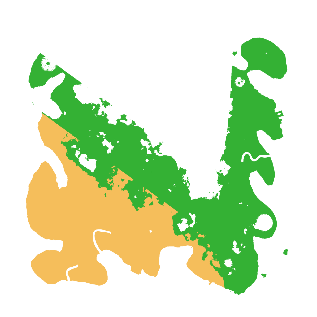 Biome Rust Map: Procedural Map, Size: 3400, Seed: 52046803