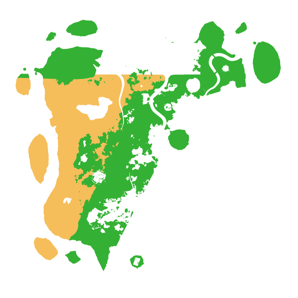 Biome Rust Map: Procedural Map, Size: 4000, Seed: 118845205