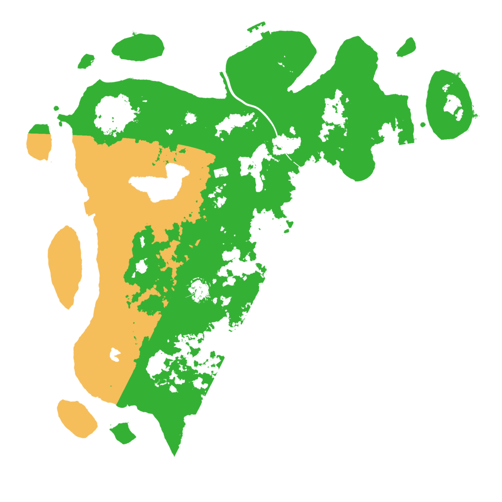 Biome Rust Map: Procedural Map, Size: 4000, Seed: 118845205