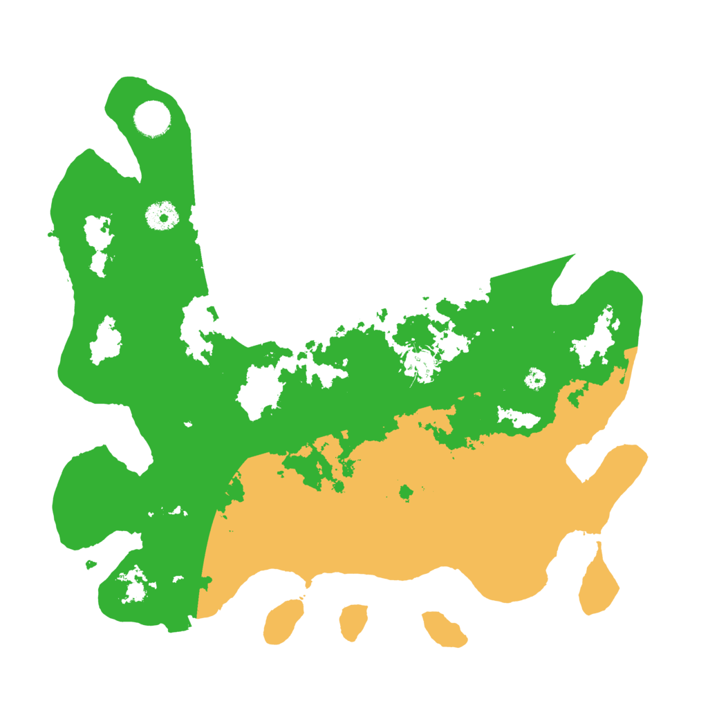 Biome Rust Map: Procedural Map, Size: 3450, Seed: 67758857