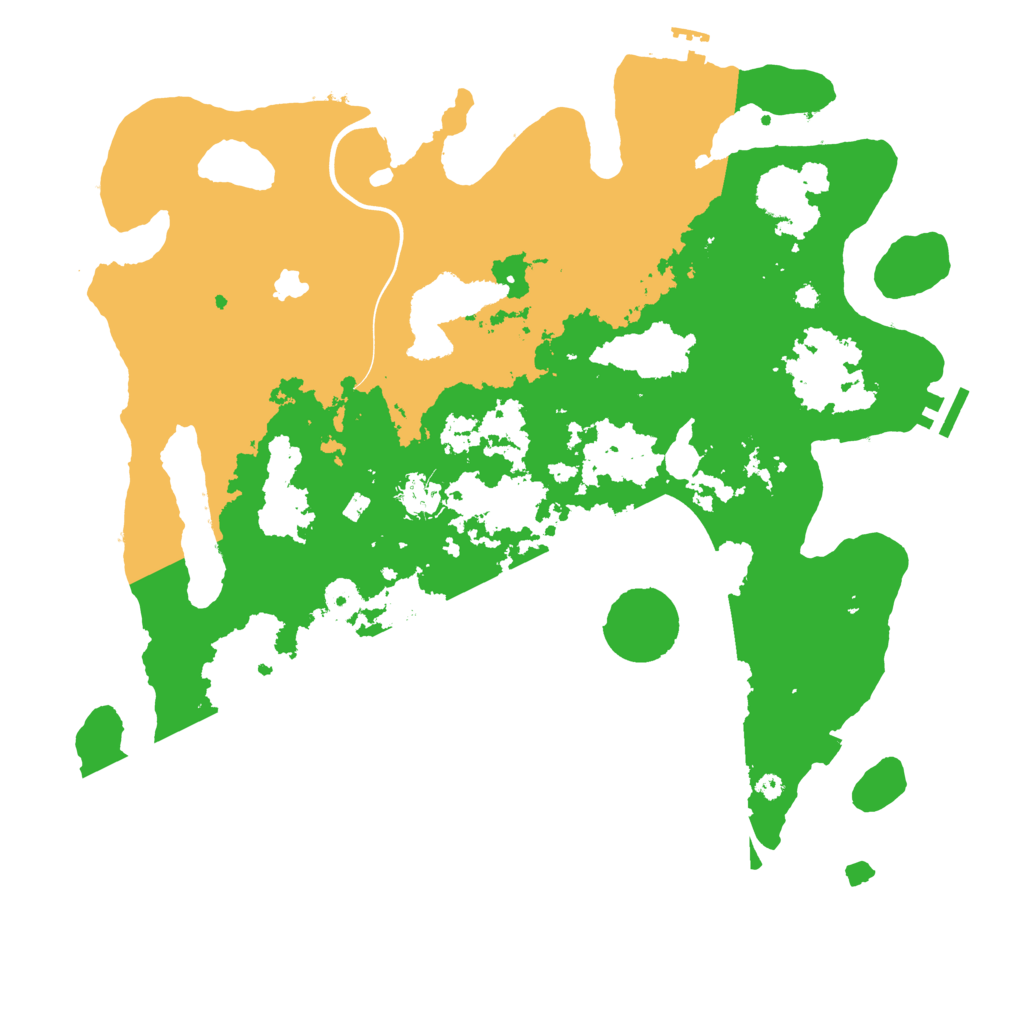 Biome Rust Map: Procedural Map, Size: 4000, Seed: 45612249