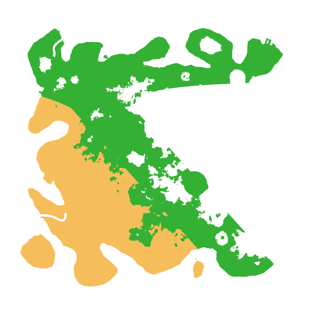 Biome Rust Map: Procedural Map, Size: 3500, Seed: 47685295