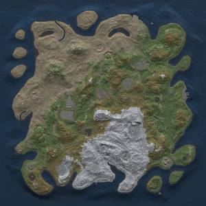 Thumbnail Rust Map: Procedural Map, Size: 4250, Seed: 1456952294, 19 Monuments