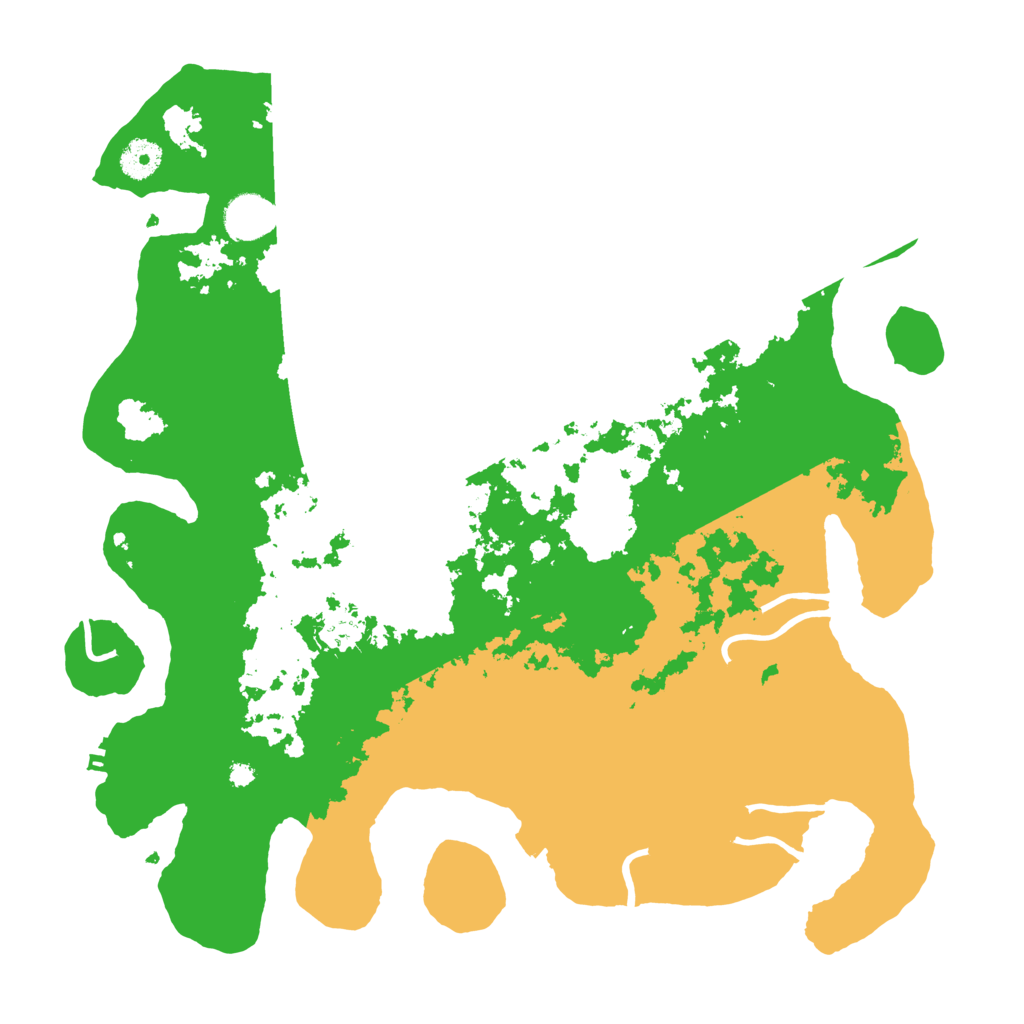 Biome Rust Map: Procedural Map, Size: 3850, Seed: 72432566