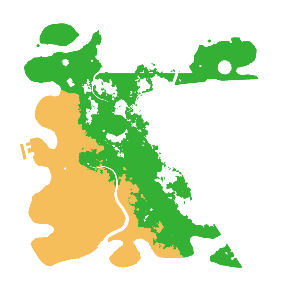 Biome Rust Map: Procedural Map, Size: 3750, Seed: 230006152