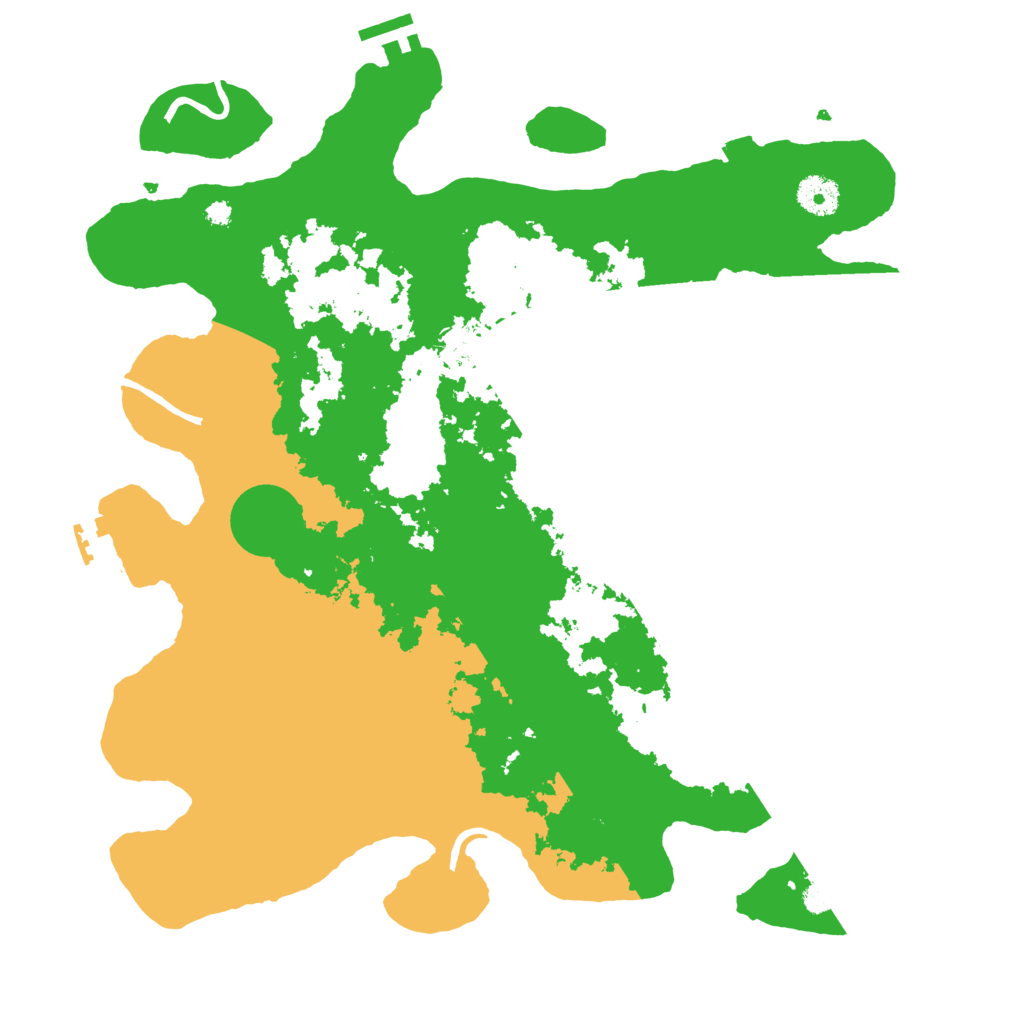 Biome Rust Map: Procedural Map, Size: 3750, Seed: 230006152