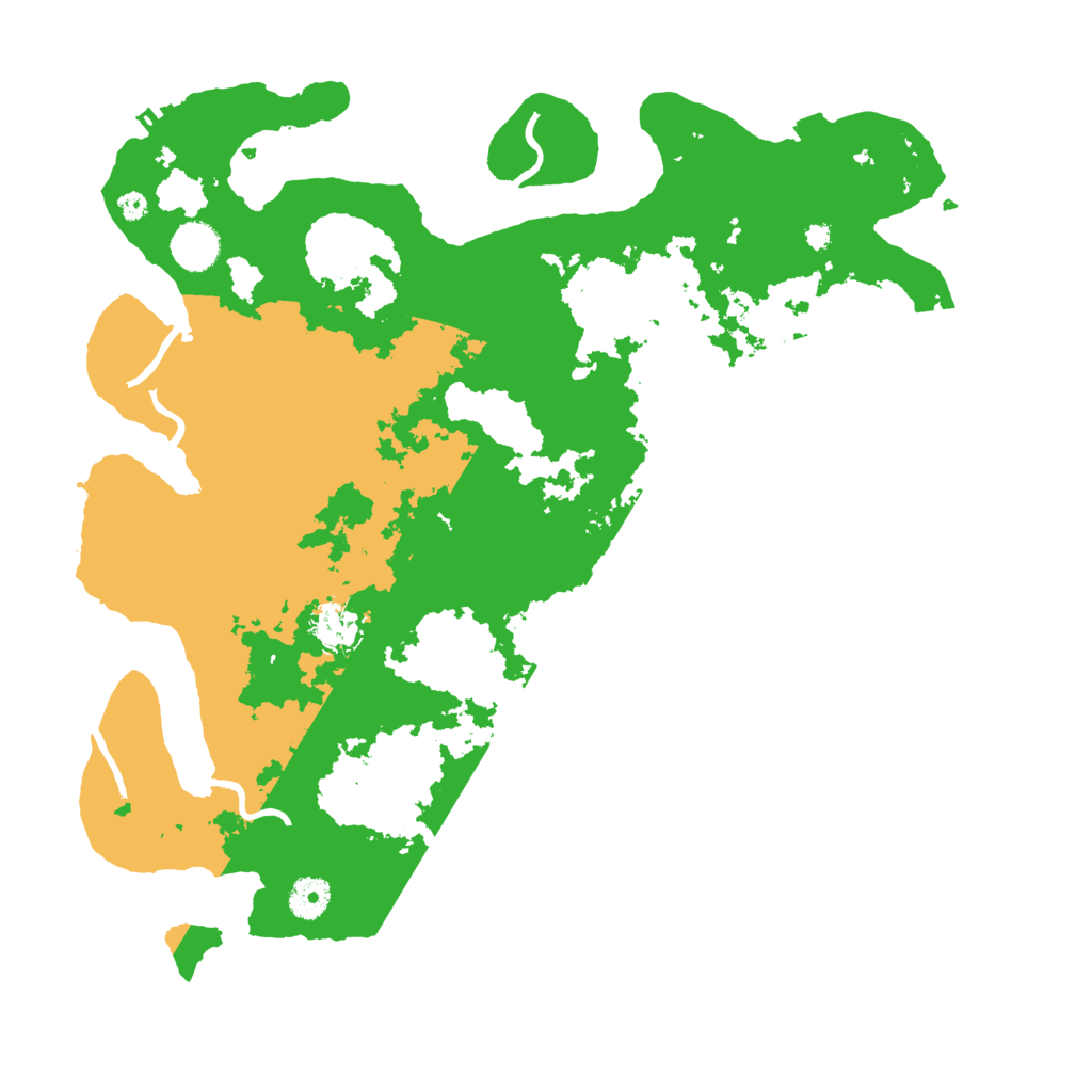 Biome Rust Map: Procedural Map, Size: 3950, Seed: 29933109