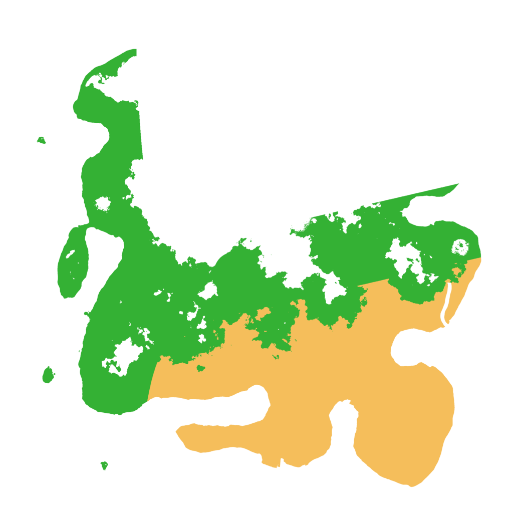 Biome Rust Map: Procedural Map, Size: 3200, Seed: 782834121