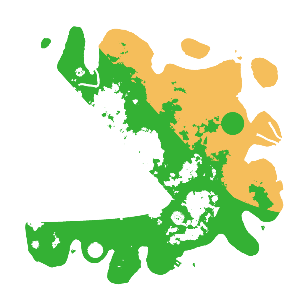 Biome Rust Map: Procedural Map, Size: 3500, Seed: 914873871