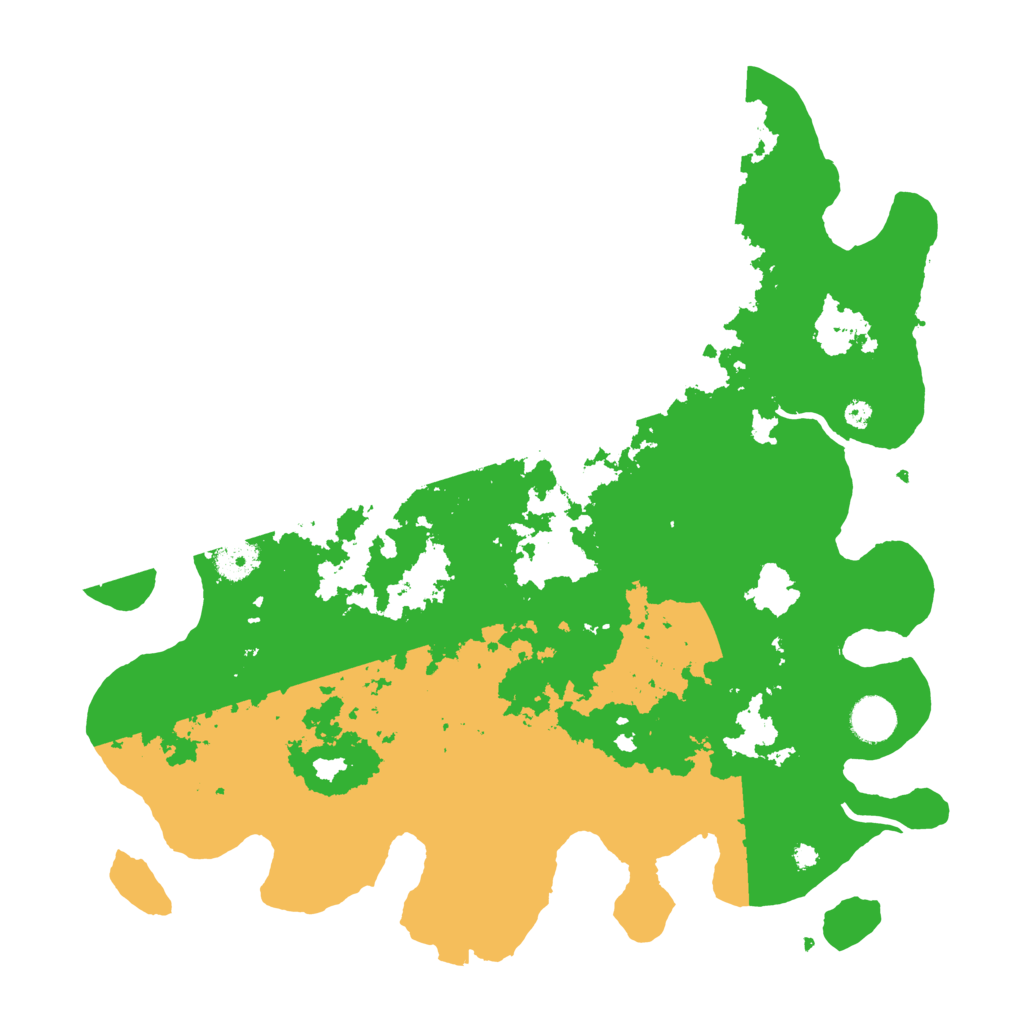 Biome Rust Map: Procedural Map, Size: 3900, Seed: 58112136