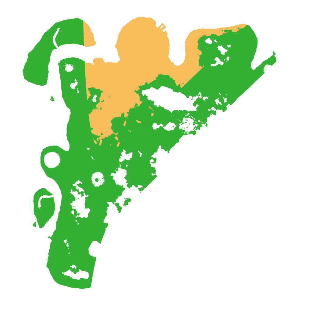 Biome Rust Map: Procedural Map, Size: 3450, Seed: 1211409