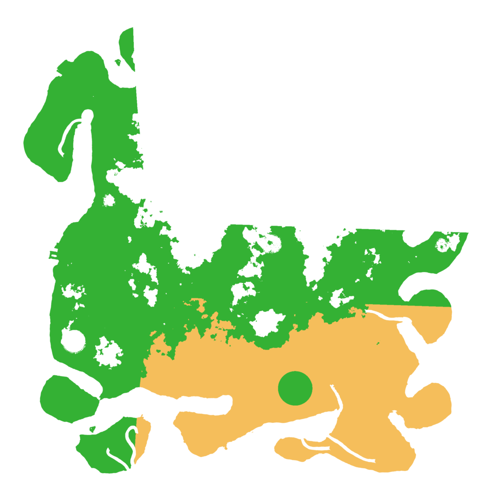 Biome Rust Map: Procedural Map, Size: 3850, Seed: 39841900