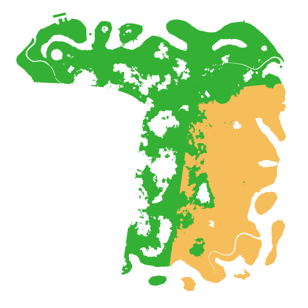 Biome Rust Map: Procedural Map, Size: 4800, Seed: 653800817