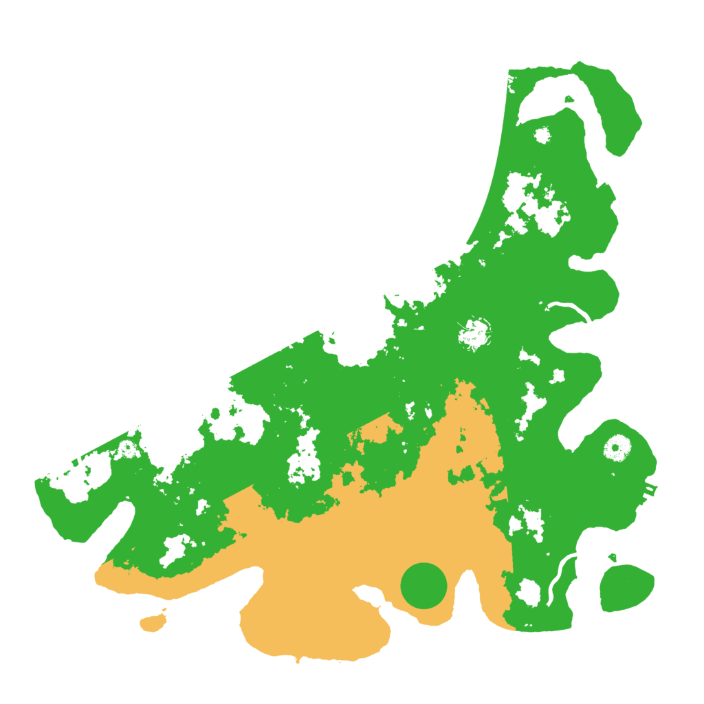 Biome Rust Map: Procedural Map, Size: 4000, Seed: 159259