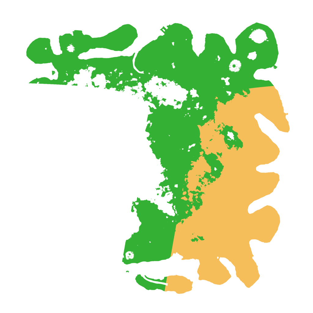 Biome Rust Map: Procedural Map, Size: 3900, Seed: 91071931