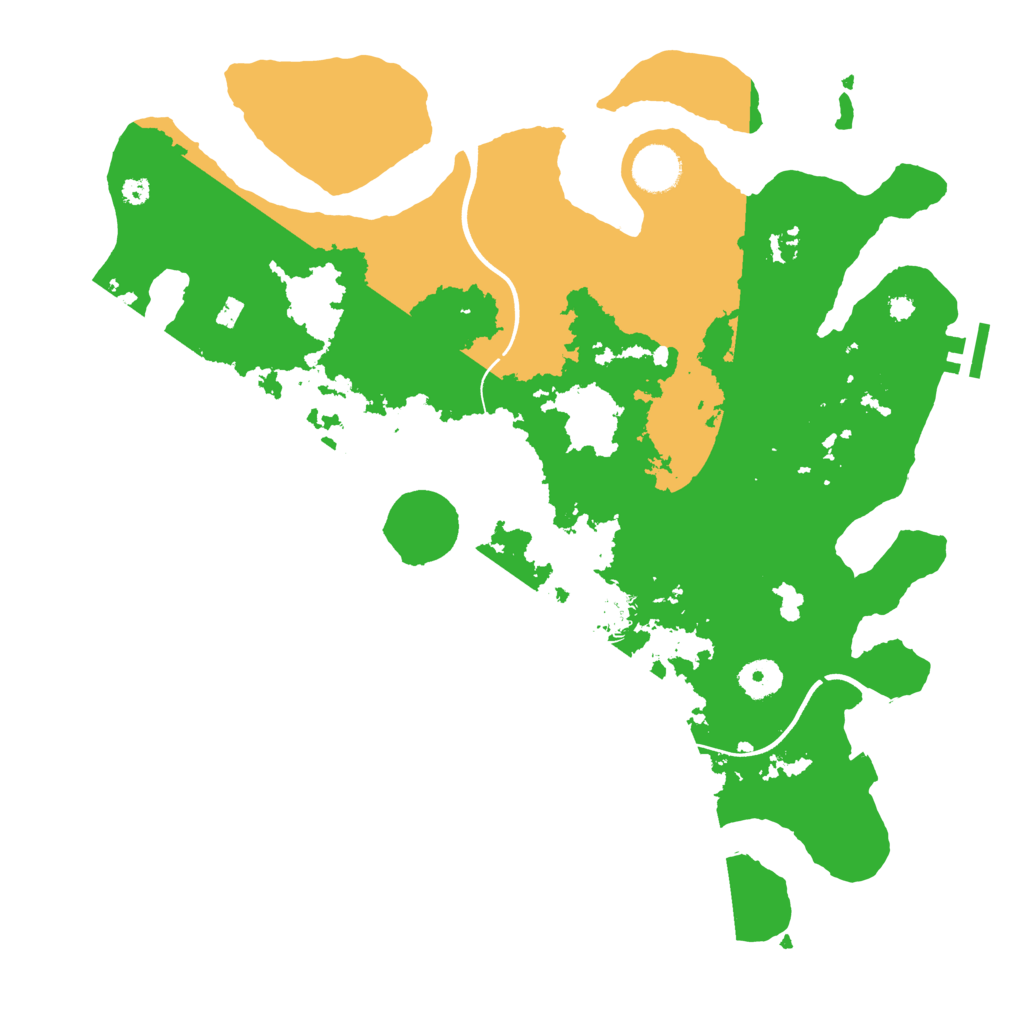 Biome Rust Map: Procedural Map, Size: 3750, Seed: 843961733