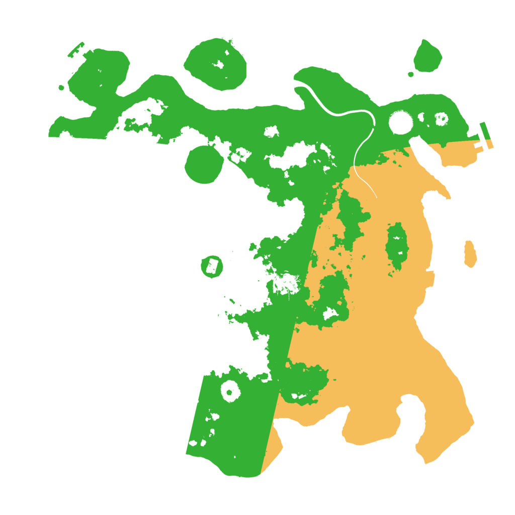 Biome Rust Map: Procedural Map, Size: 3800, Seed: 16968052