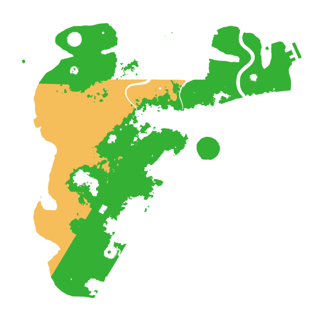 Biome Rust Map: Procedural Map, Size: 3850, Seed: 47942136