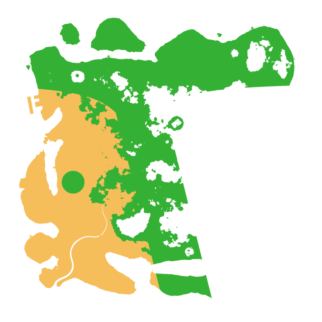 Biome Rust Map: Procedural Map, Size: 3750, Seed: 21720794