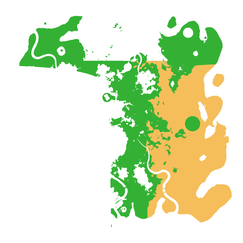 Biome Rust Map: Procedural Map, Size: 4250, Seed: 421554