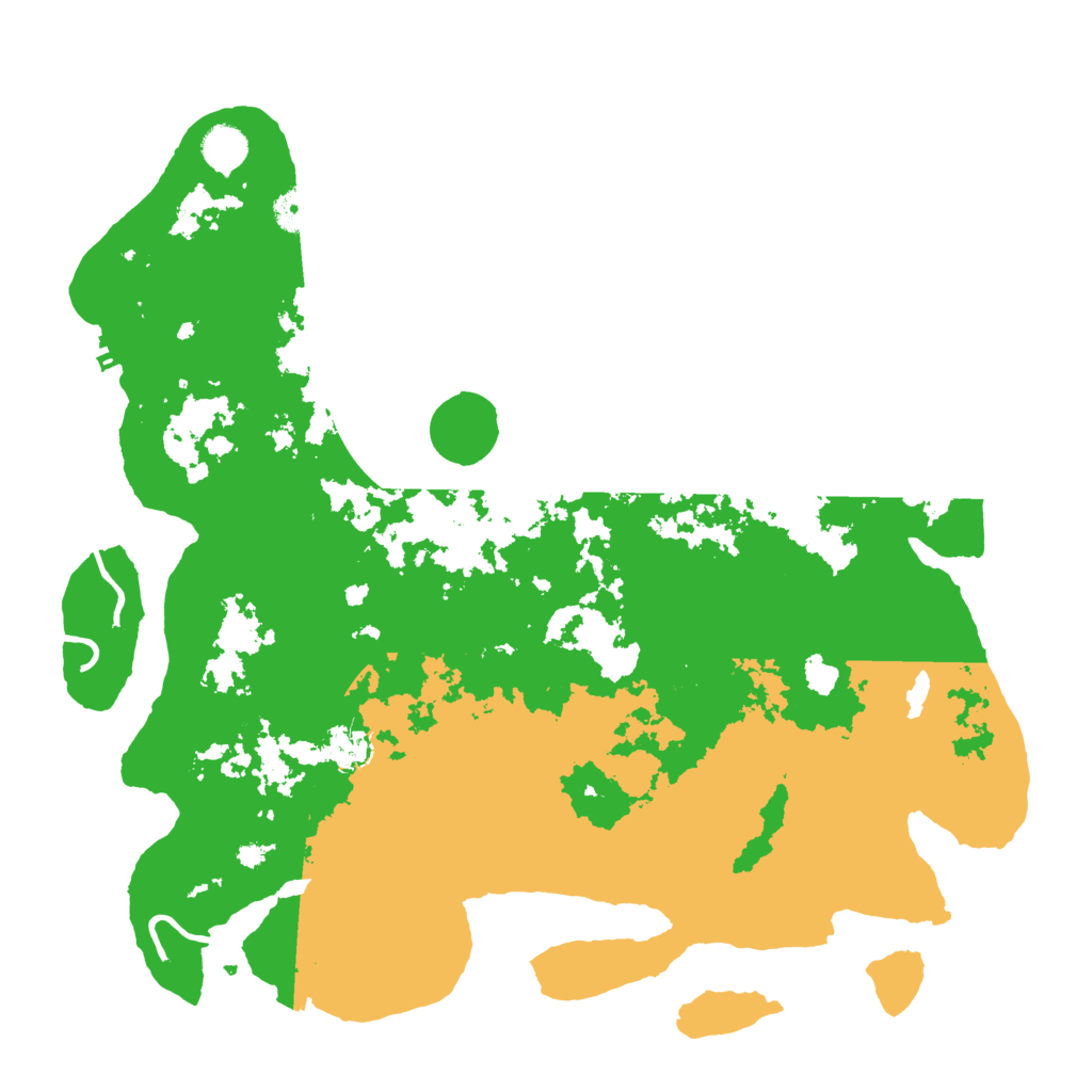 Biome Rust Map: Procedural Map, Size: 4250, Seed: 118370545
