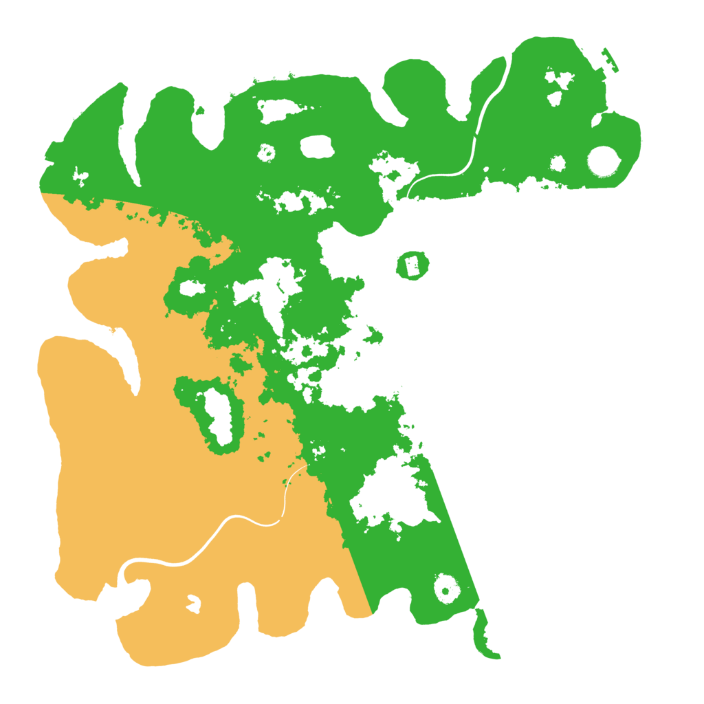 Biome Rust Map: Procedural Map, Size: 4000, Seed: 5846291