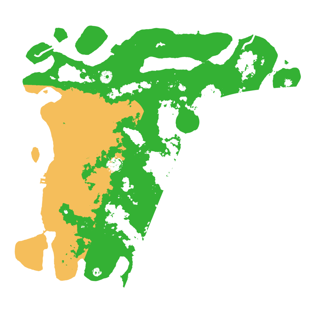 Biome Rust Map: Procedural Map, Size: 3800, Seed: 92024601