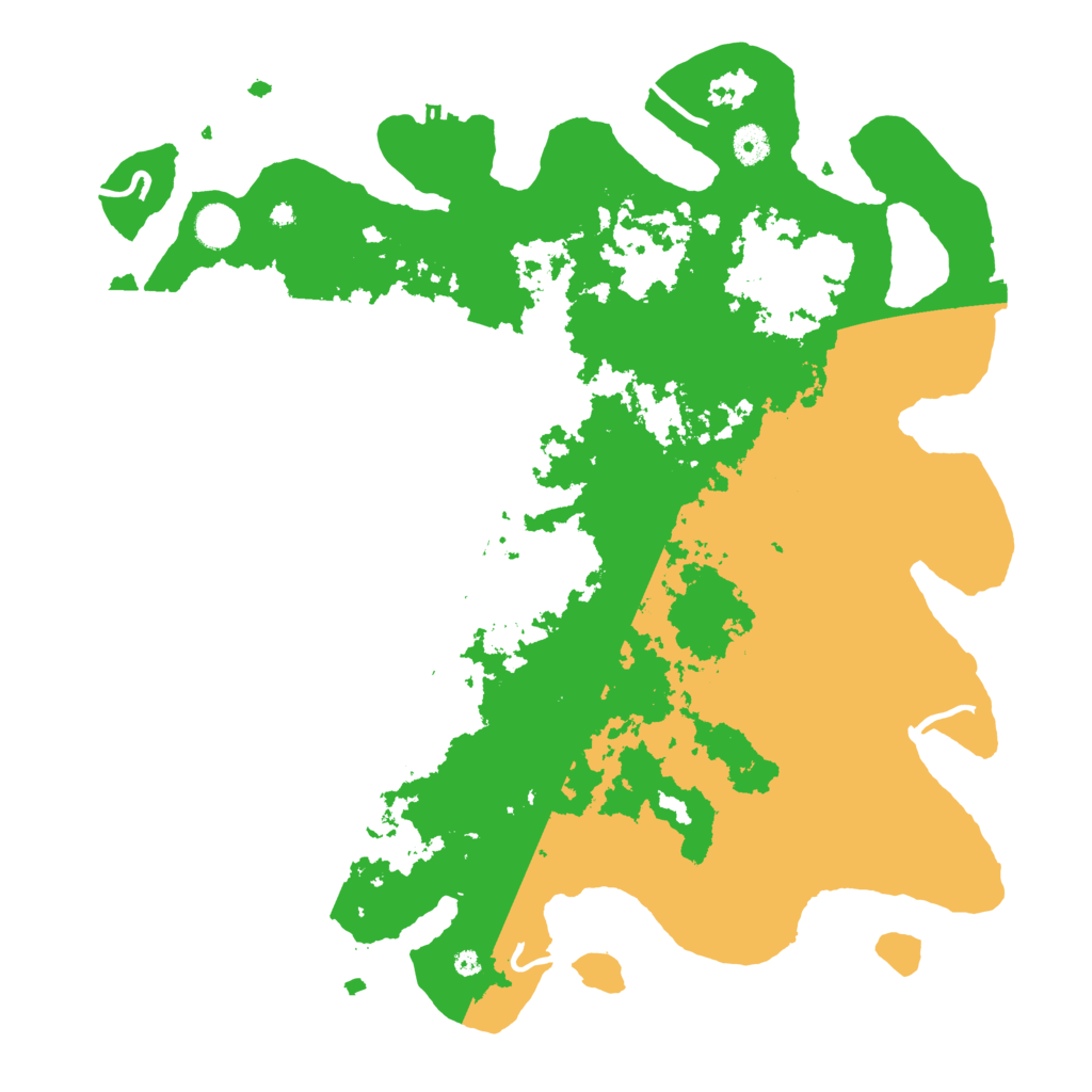 Biome Rust Map: Procedural Map, Size: 4300, Seed: 8932524