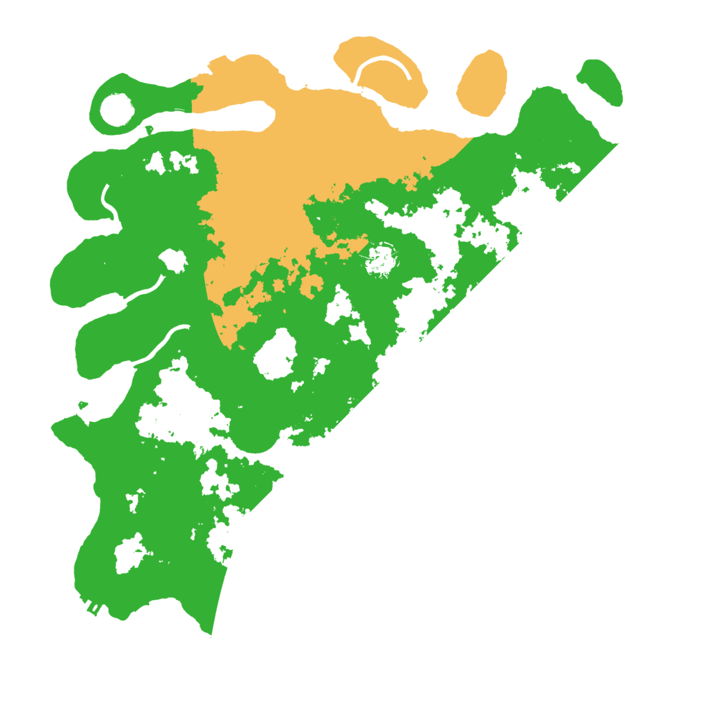 Biome Rust Map: Procedural Map, Size: 3900, Seed: 27848434