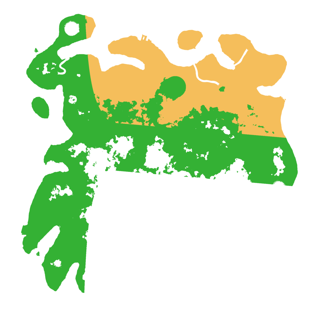 Biome Rust Map: Procedural Map, Size: 3900, Seed: 79938833