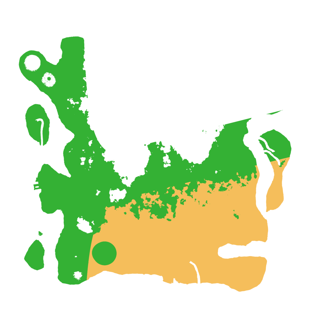 Biome Rust Map: Procedural Map, Size: 3500, Seed: 1548173262