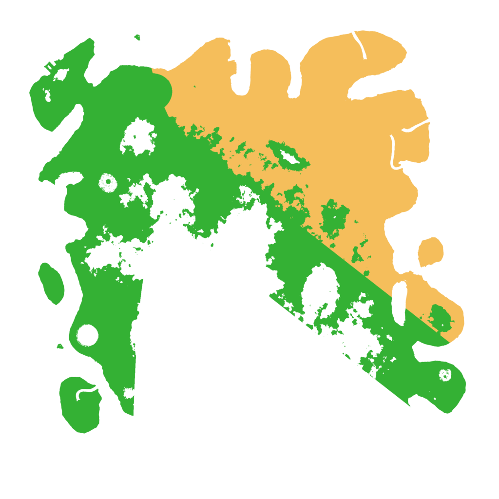 Biome Rust Map: Procedural Map, Size: 4100, Seed: 934303