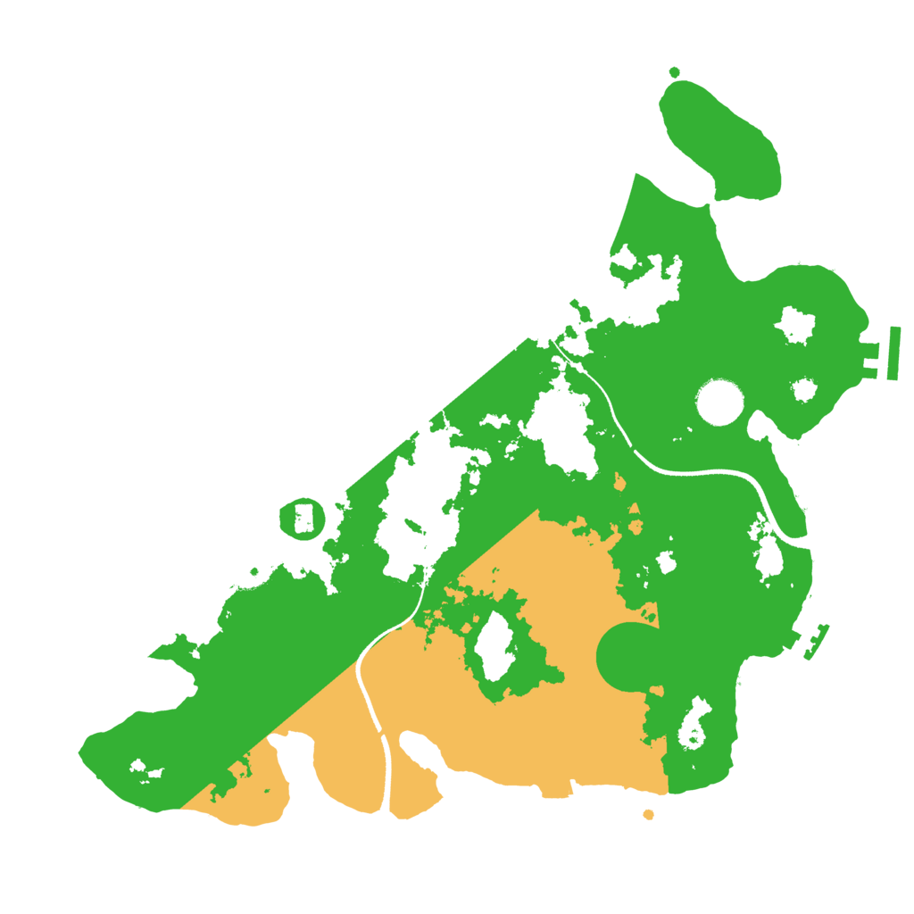 Biome Rust Map: Procedural Map, Size: 3450, Seed: 57917800