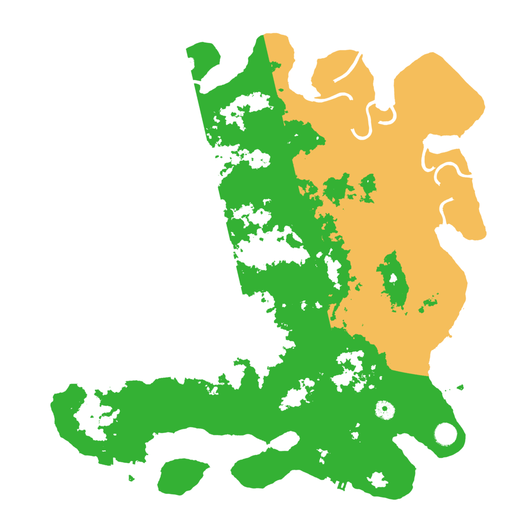 Biome Rust Map: Procedural Map, Size: 4096, Seed: 110003516
